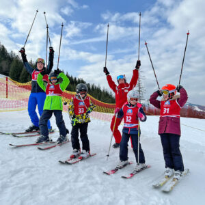 Juniors on Skis