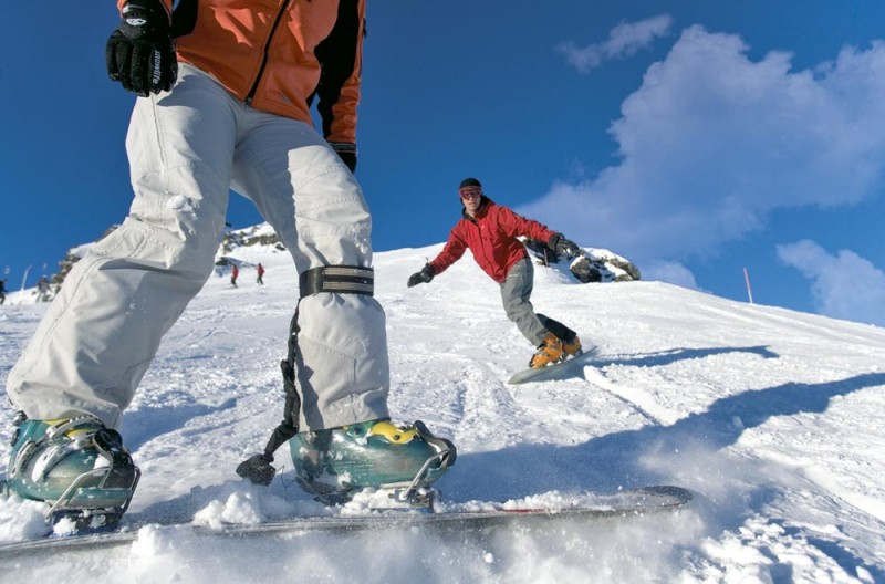 Privatunterricht Snowboard Familie